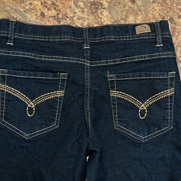 Jordache Girls Jeans Size 14 1/2 Plus Blue Denim - Picture 11 of 12